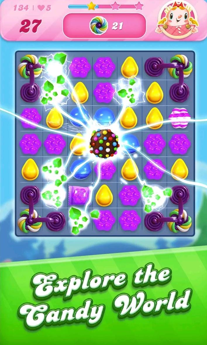 لعبة Candy Crush Saga