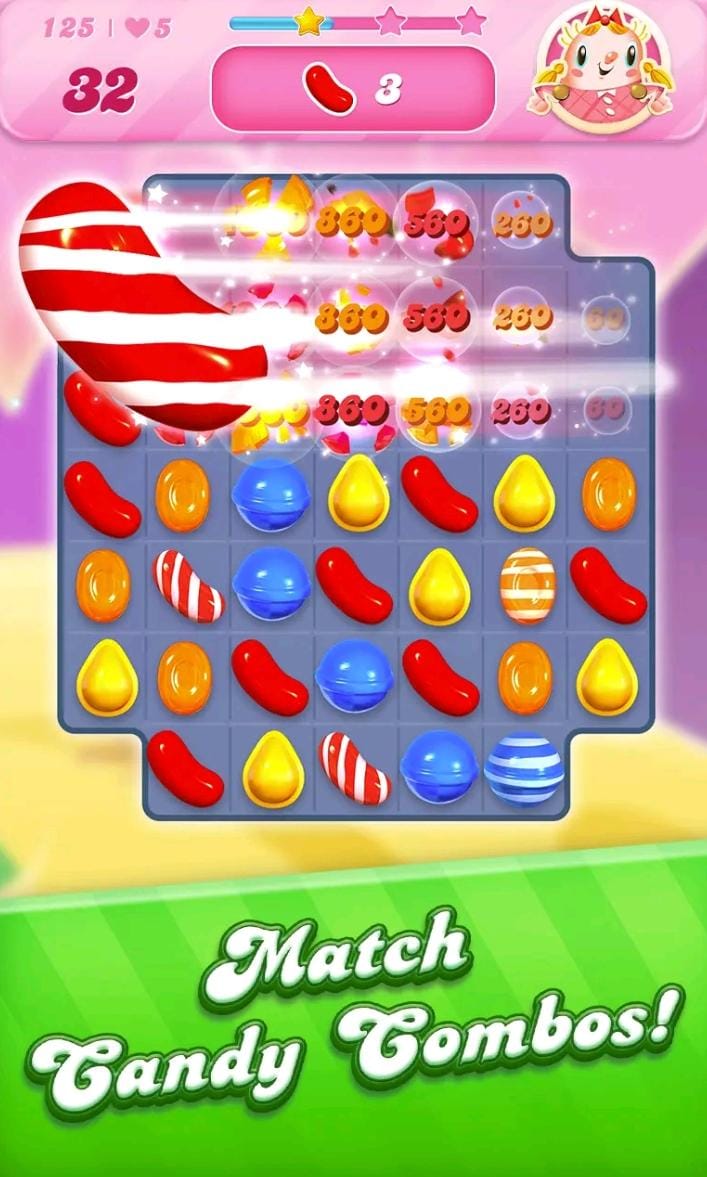 لعبة Candy Crush Saga