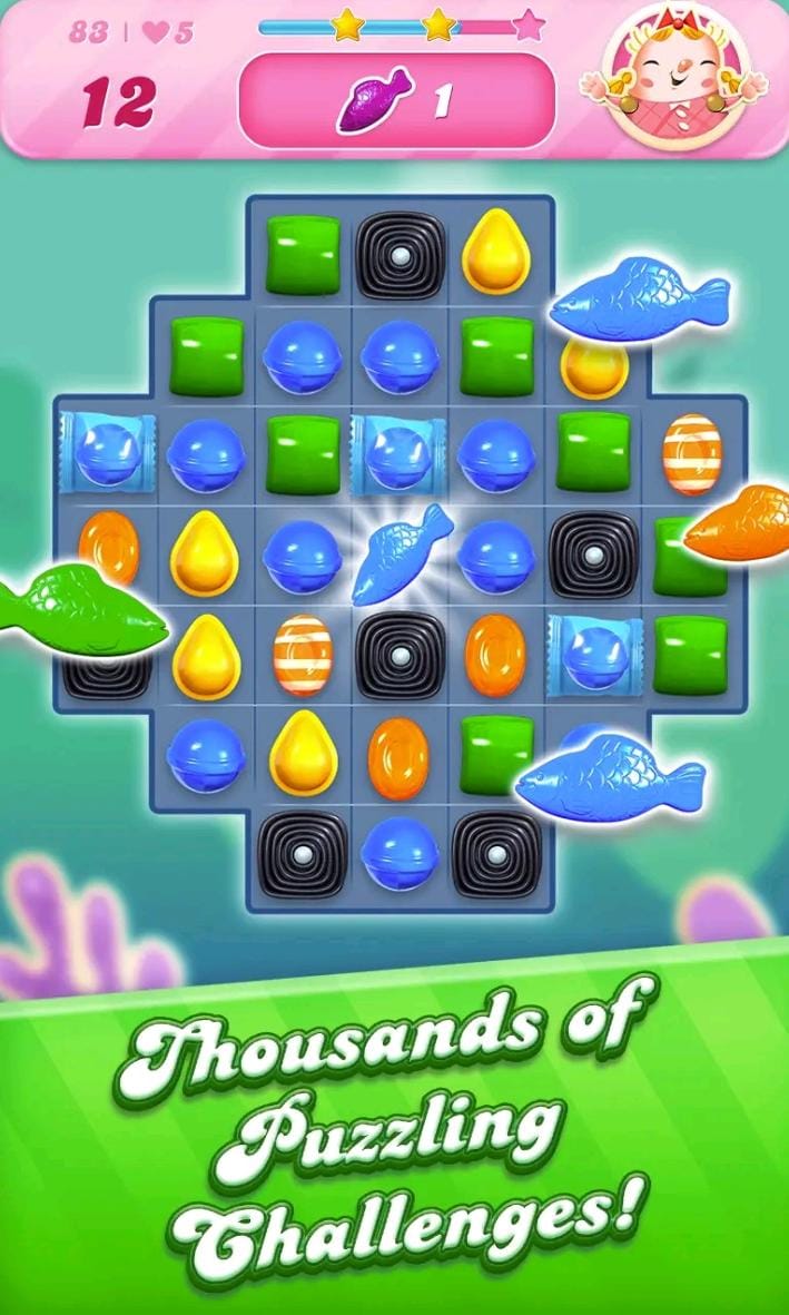 لعبة Candy Crush Saga