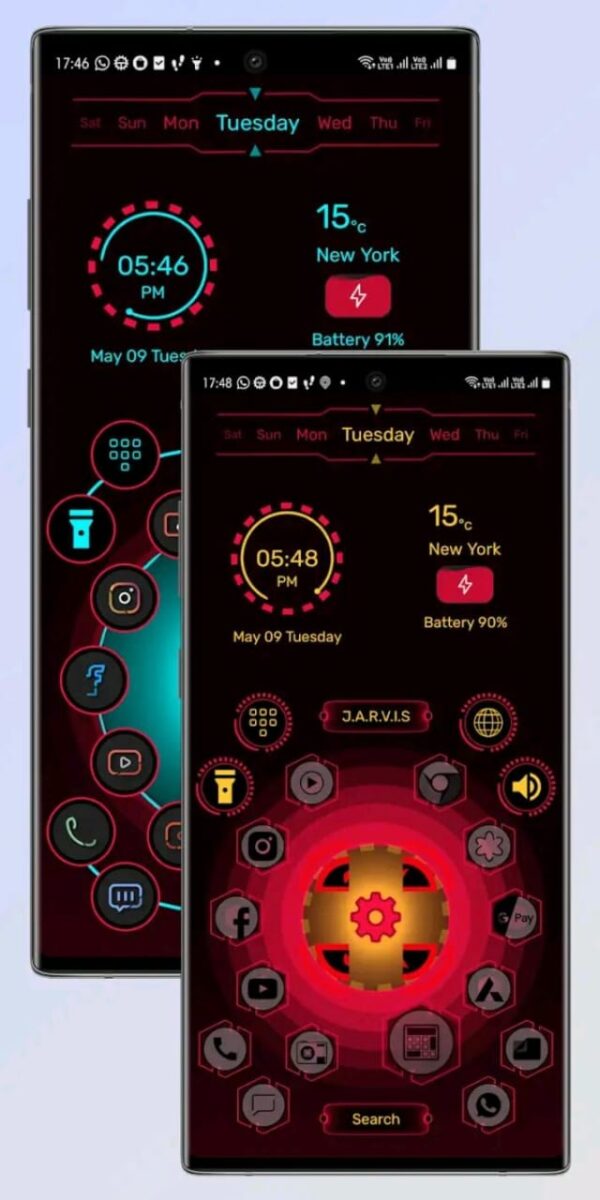 تطبيق Jarvis Scifi: Epic Launcher